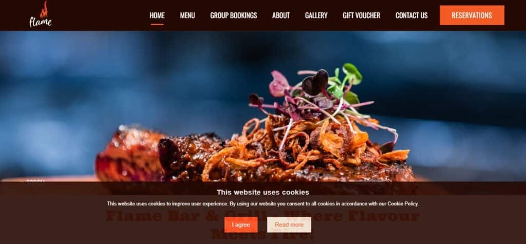 10. Flame Bar & Grill (Best Restaurants In Queenstown)