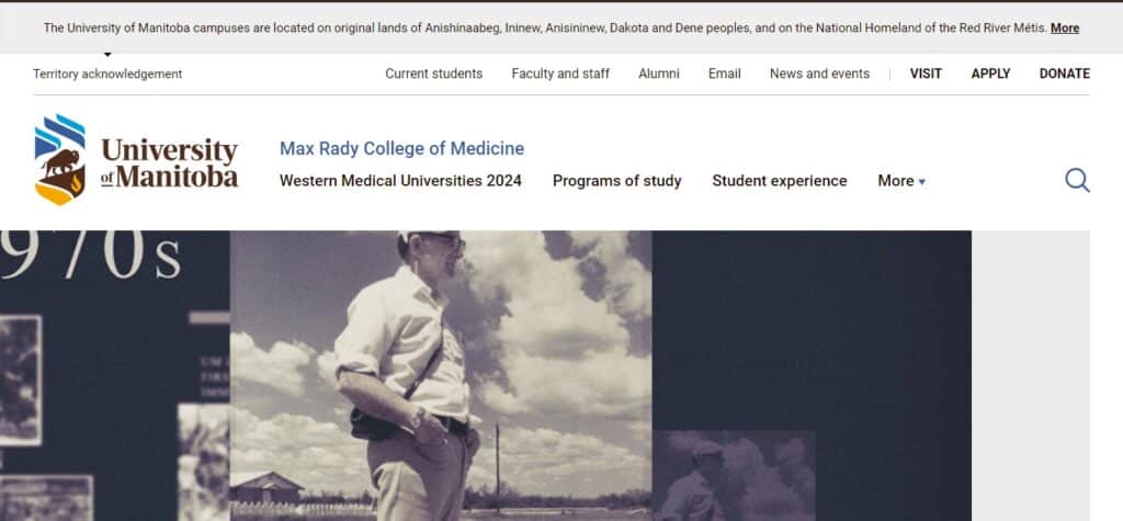 12. University of Manitoba Max Rady College of Medicine - Winnipeg, Manitoba