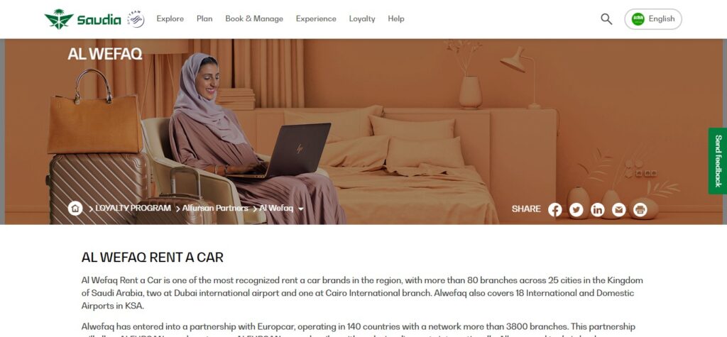 7. Al Wefaq Rent a Car