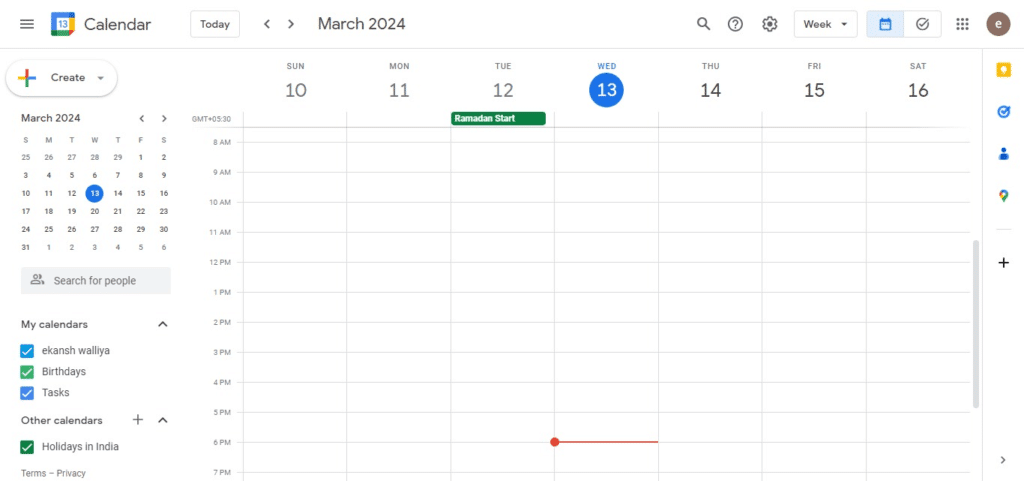 Google Calendar