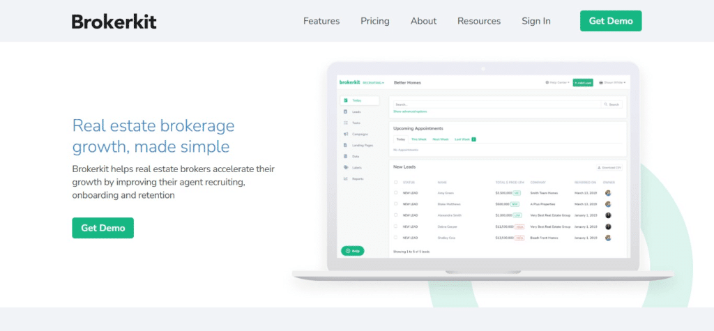 Brokerkit (Best Software For Real Estate Agents)