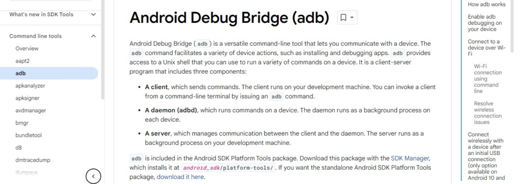 Android Debug Bridge