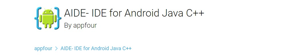 AIDE- IDE for Android Java C++