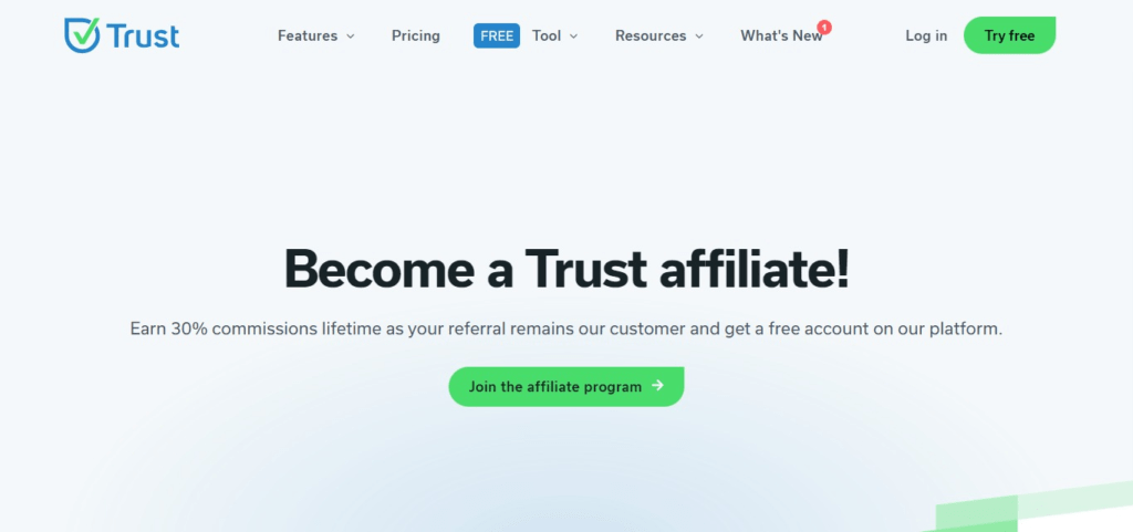 Trust Affiliate Program