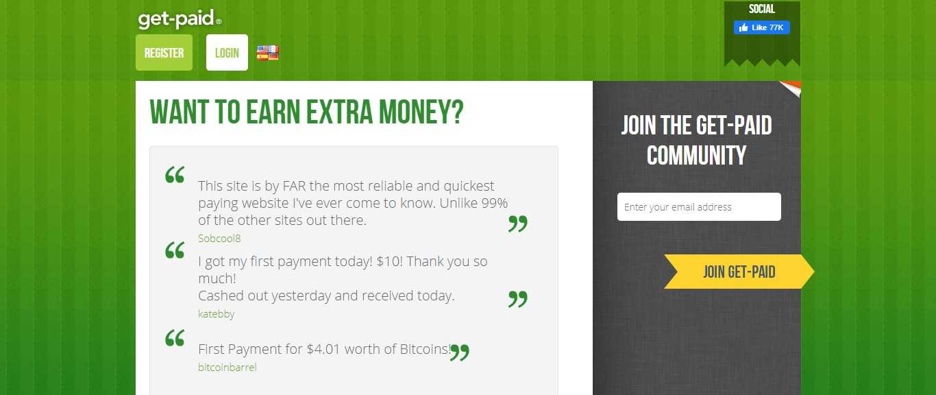 Get-paid.com Website Review: Get Paid For Completing Task