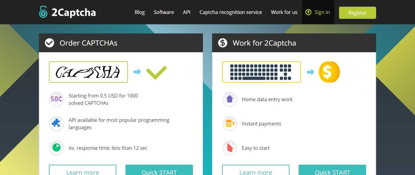 2captcha.com Website Review: Get Paid For Completing Task