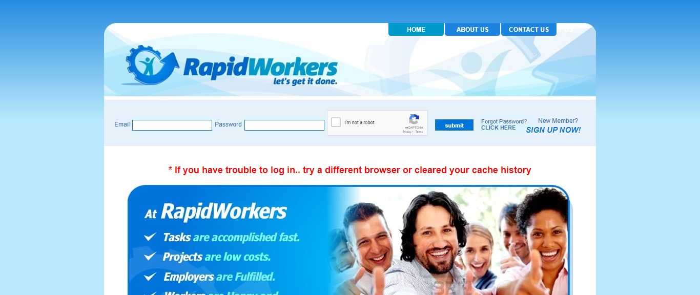 RapidWorkers GPT Website : Get Paid For Completing Task