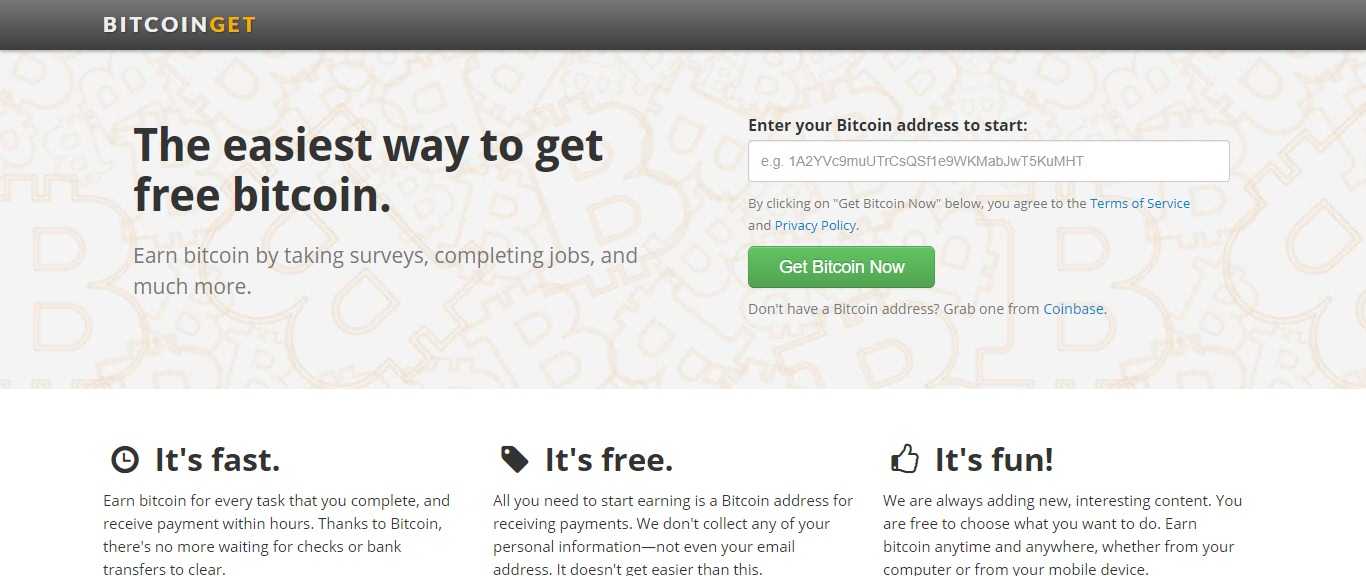 BitCoinGet GPT Website: The Easiest Way To Get Free Bitcoin.