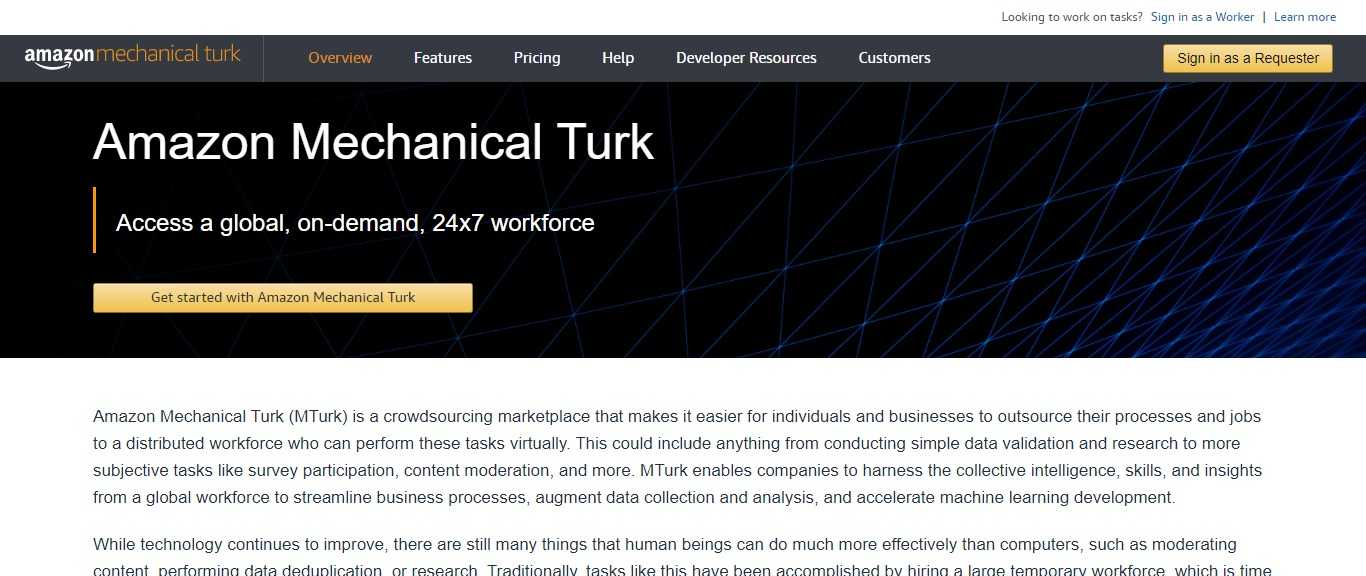 Amazon Mechanical Turk Website Review: Get Paid For Completing Task