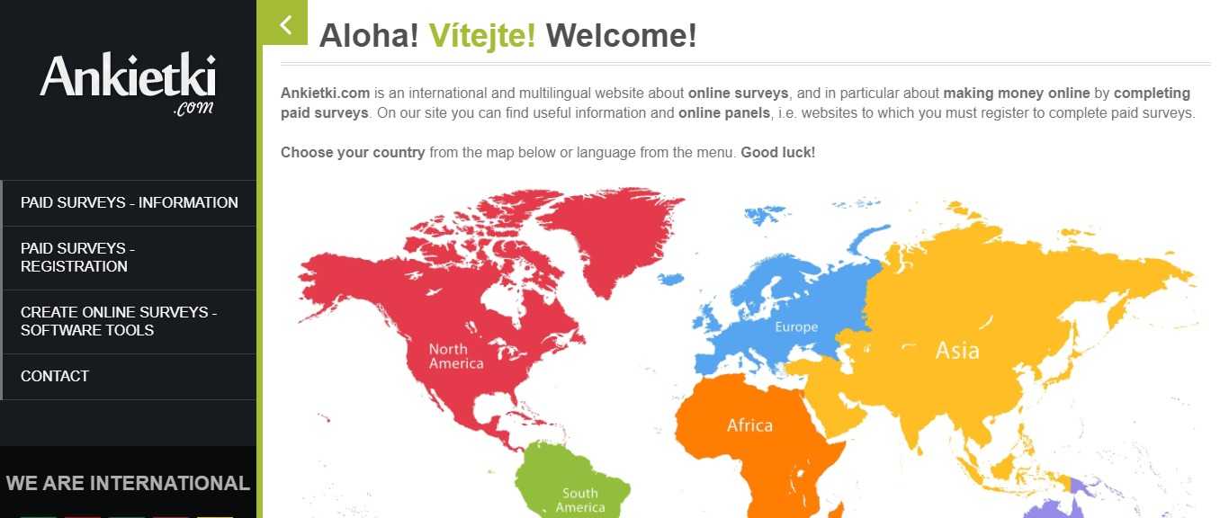 Ankietki.com Survey Review - An International and Multilingual Website