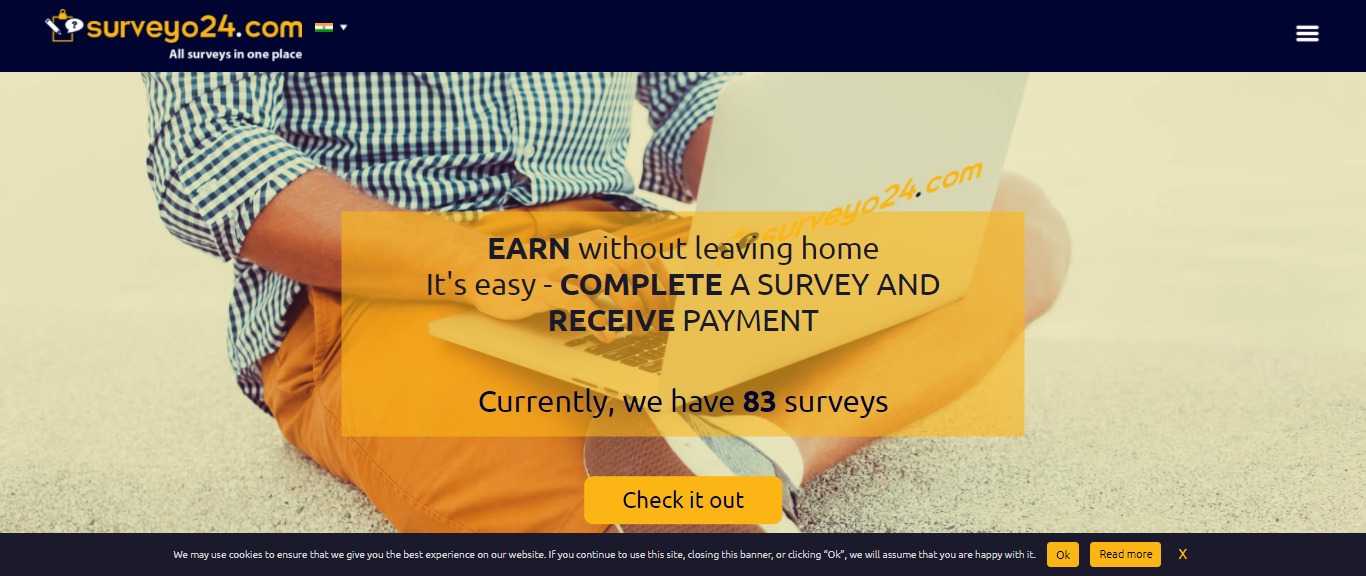 Surveyo24.com Survey Review - It's easy - COMPLETE A SURVEY AND RECEIVE PAYMENT