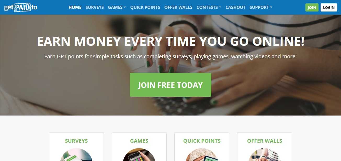 Getpaidto.com Gpt Review - Earn GPT Points for Simple Tasks