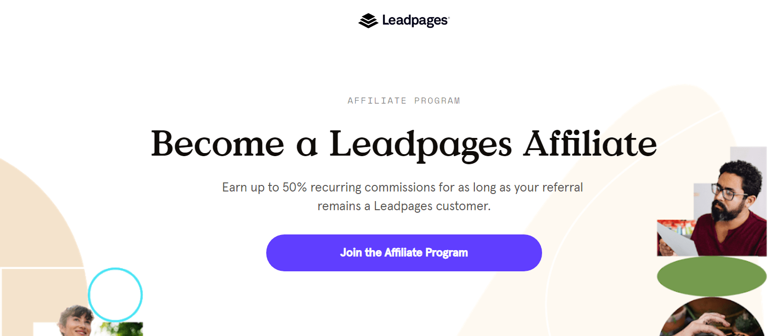 Leadpages Affiliate Program Review : Best Recurring Affiliate Program