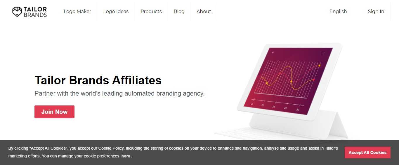 TailorBrands Affiliate Program Review: Design For Small Businesses