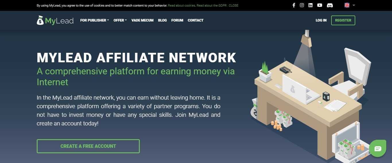 MyLead Advertisement Platform Review : Platform for Earning money via Internet