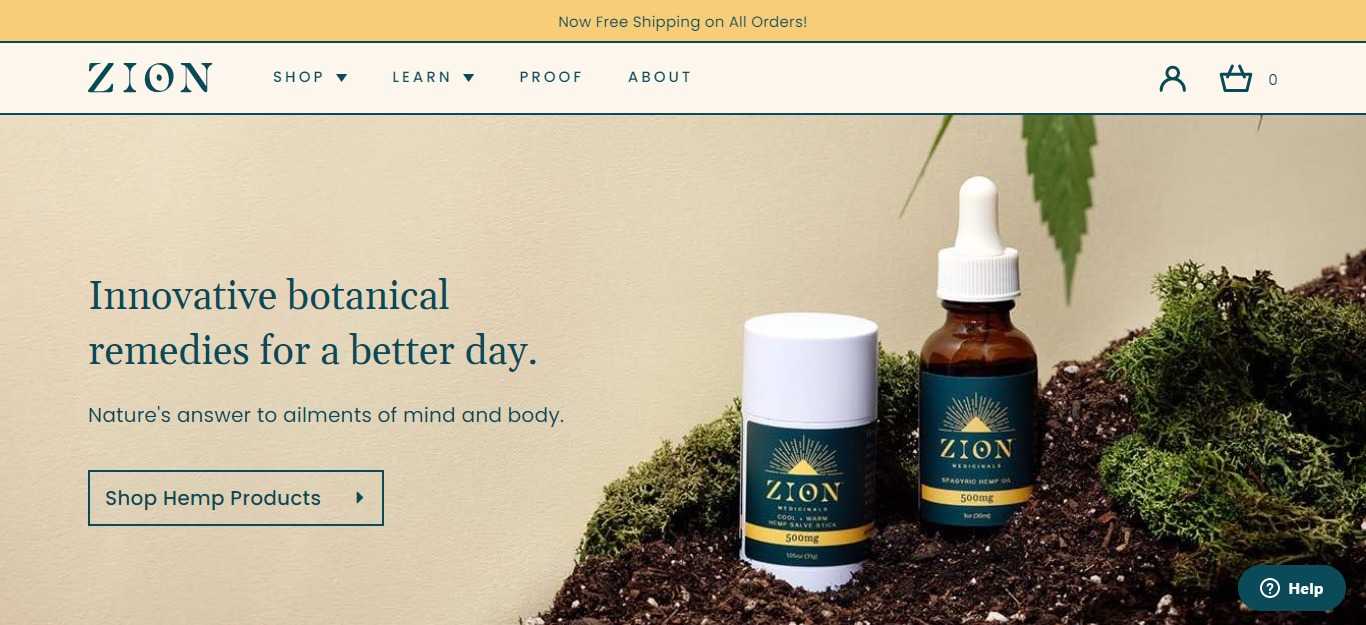Zion Medicinals Affiliate Program Review: 30% Recurring Commissions