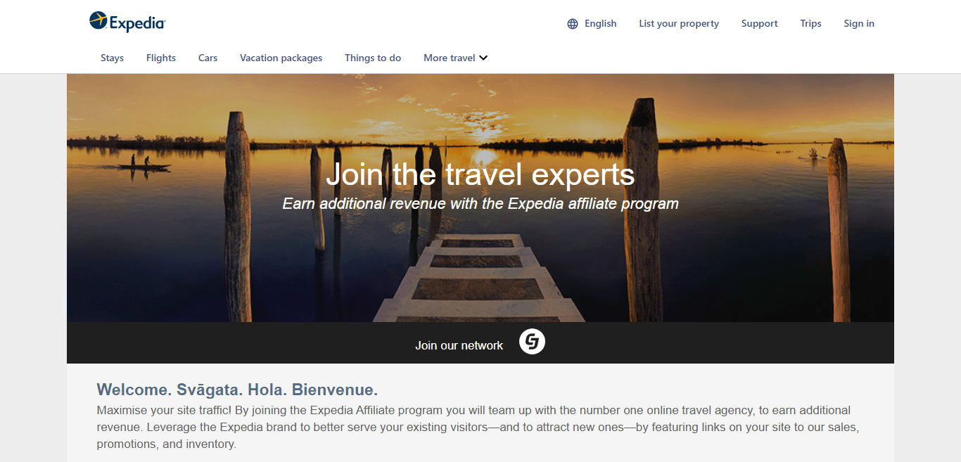 Expedia Travel Affiliate Program Review : Best Travelling Platform