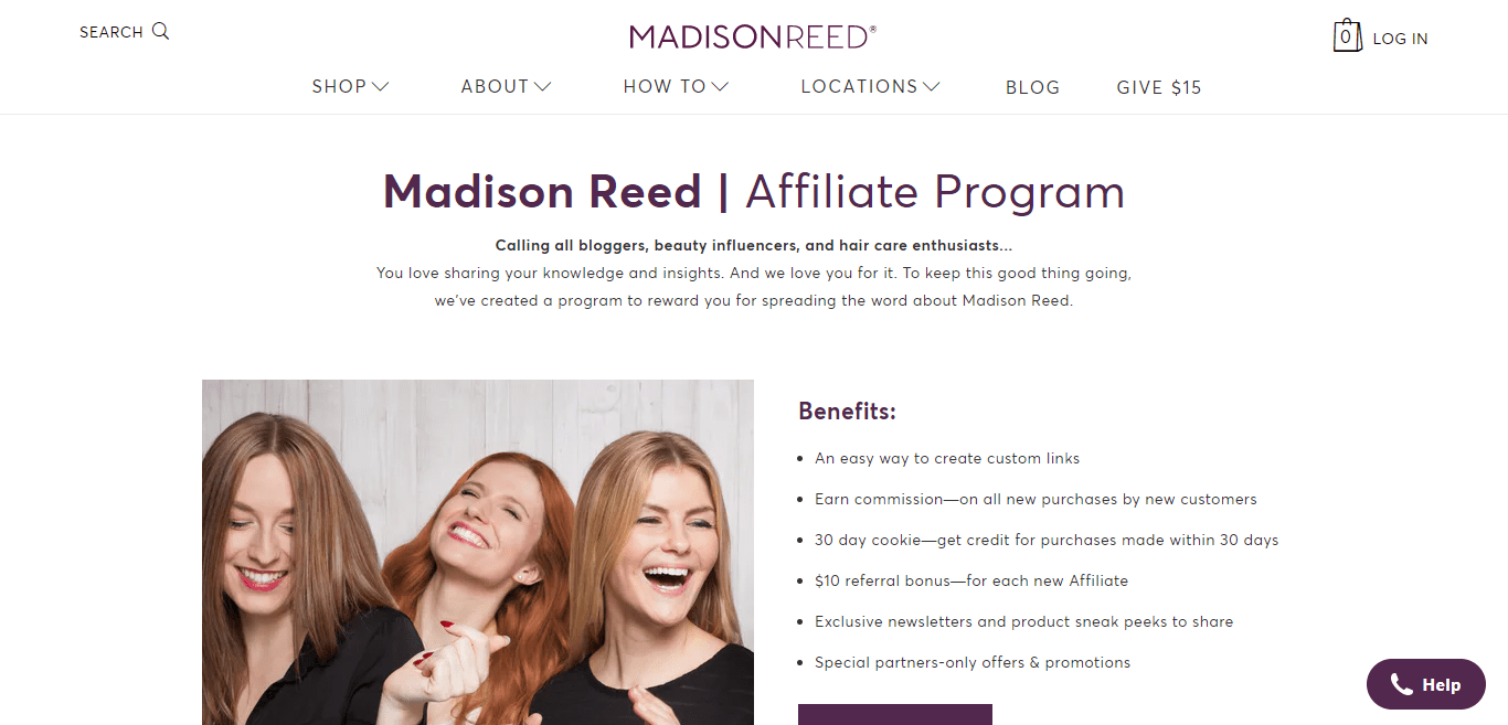 Madison-Reed Beauty Makeup Affiliate Program Review : Best Beautician