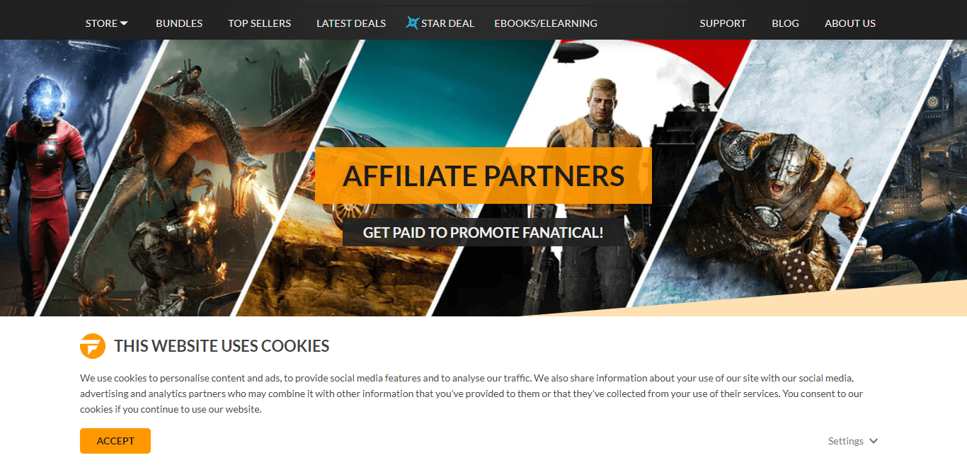 Fanatical Gaming Affiliate Program Review : Get Paid To Promote