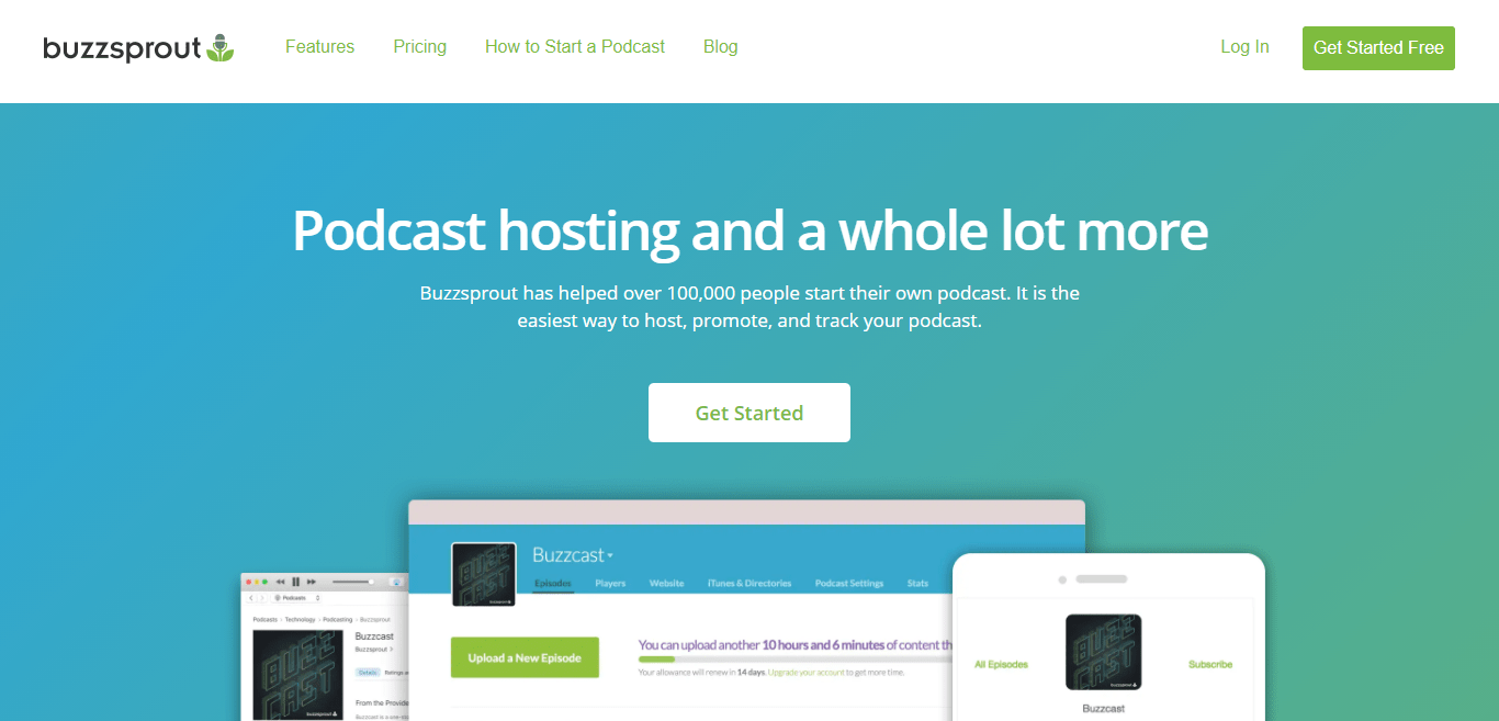 Buzzsprout Affiliate Program Review : Podcast Hosting and a Whole lot More