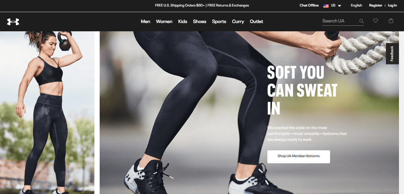 Underarmour Affiliate Program Review : Everything Here is Built to Help you hit Your Goals