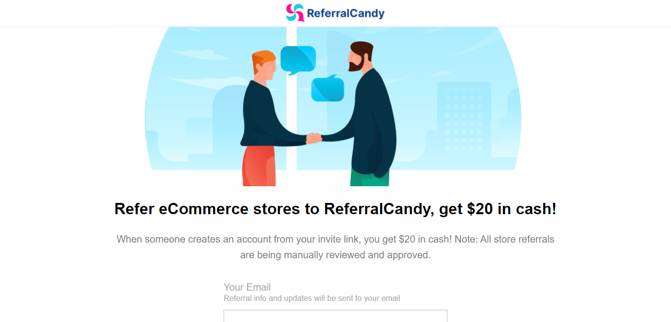 ReferralCandy Affiliate Program Review : Refer eCommerce stores to ReferralCandy, get $20 in cash!