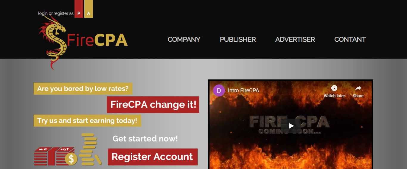 FireCPA Advertisement Platform Review : It Is Safe