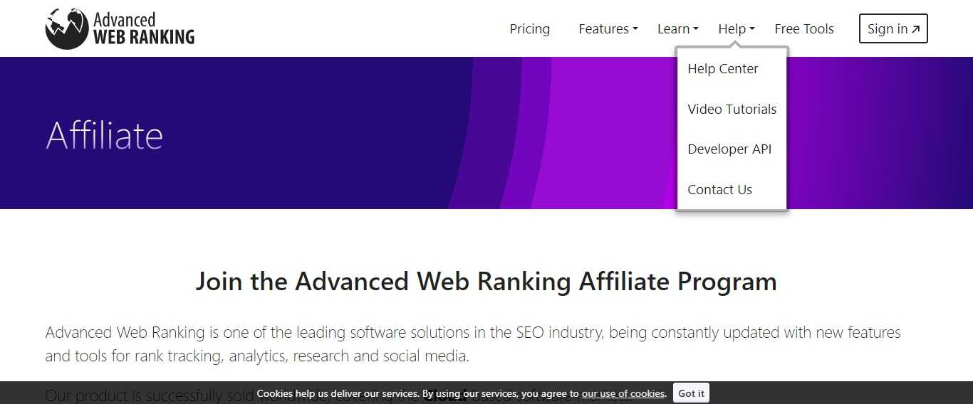 Advanced web Ranking Affiliate Program Review - Join the Advanced Web Ranking Affiliate Program