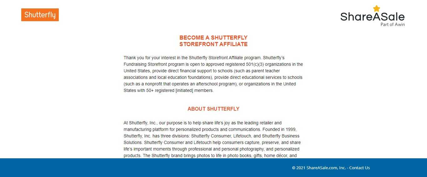 Shutterfly Affiliate Program Review - You Should Earn at Least $25