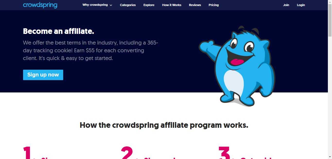 Crowdspring.com Affiliate Program Review : It's Quick & Easy to get Started