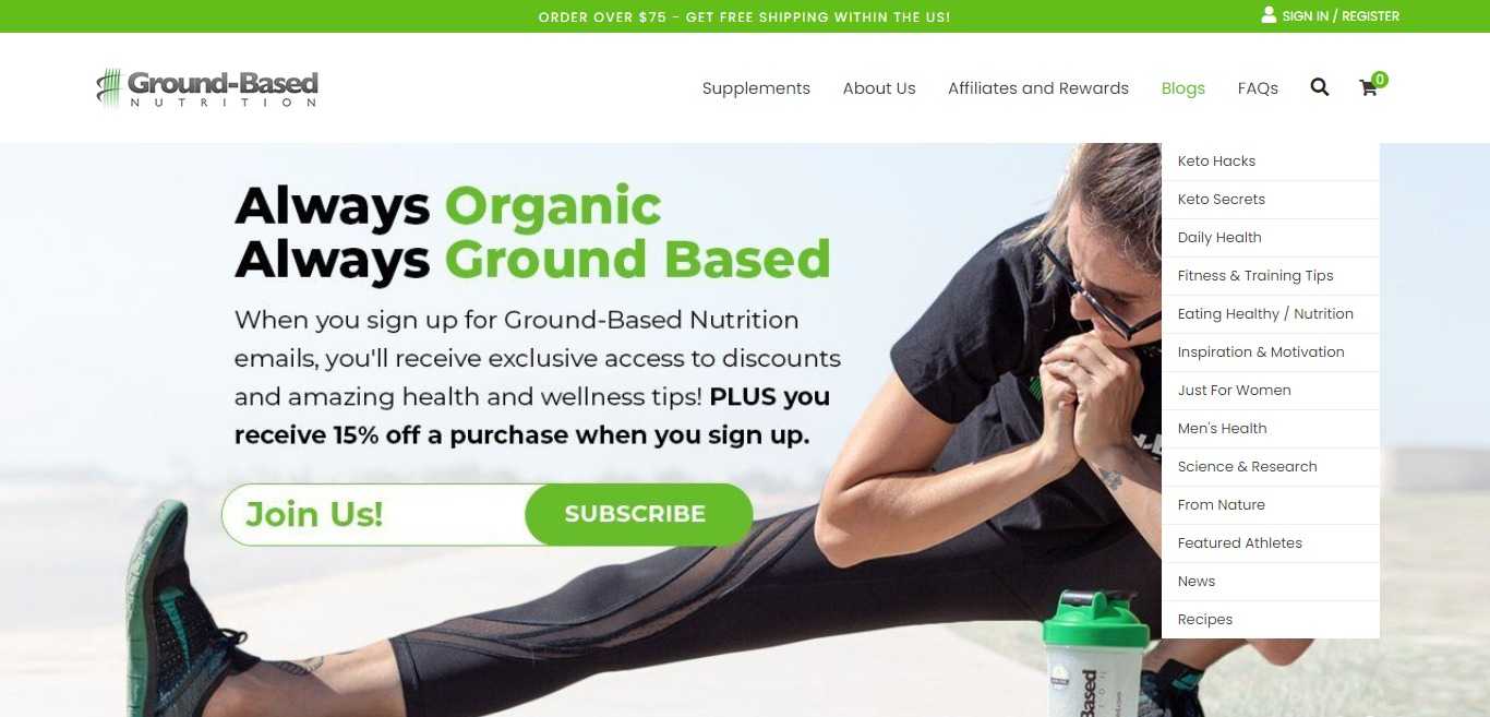 Ground-based.com Affiliate Program Review : Earn 10% - 20% Commission on Each Sale