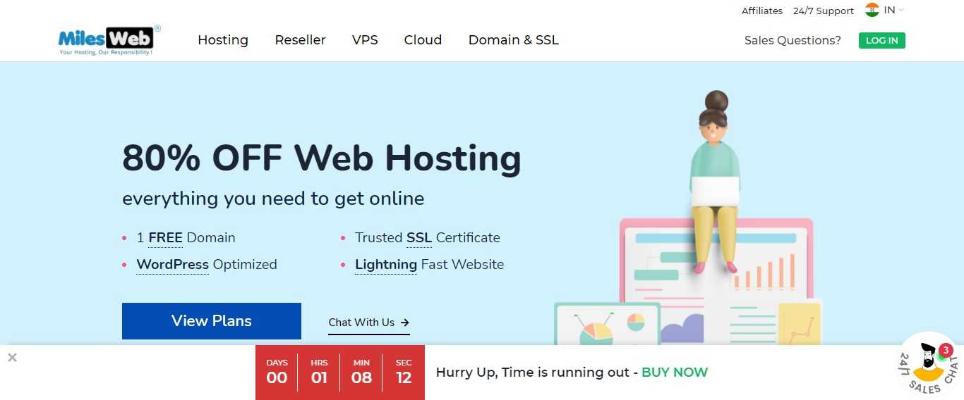 Milesweb.com Web Hosting Review: 80% OFF Web Hosting|