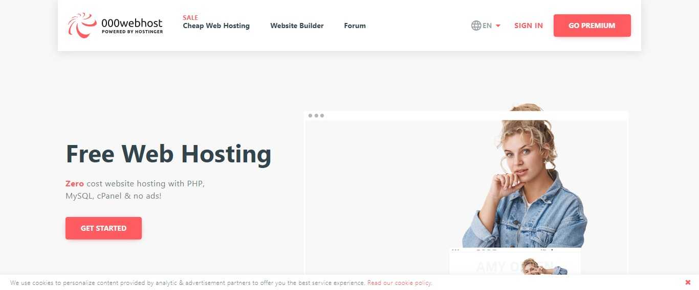 000webhost.com Web Hosting Review: Zero Cost Website Hosting with PHP