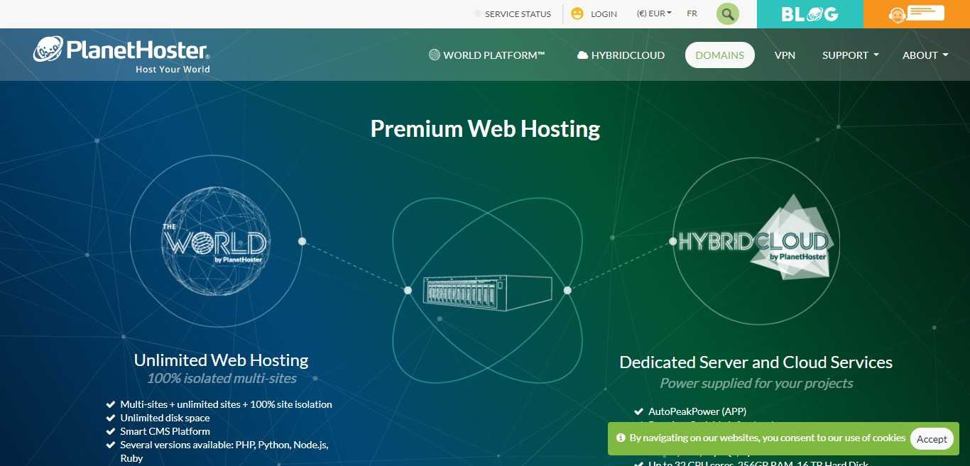 Planethoster Hosting Review : Dedicated Server and Cloud Services
