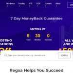 Regxa.com Hosting Review : 7 Day MoneyBack Guarantee