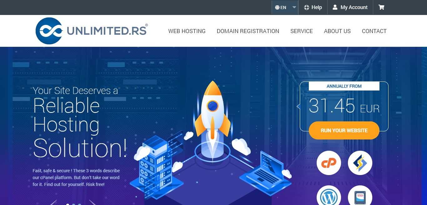 Unlimited.rs Web Hosting Review : Reliable Hosting Solution