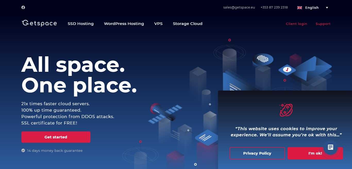 Getspace Web Hosting Review : All Space One Place