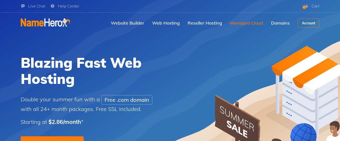 Namehero.com Web Hosting Review :Blazing Fast Web Hosting