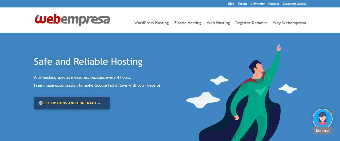 Webempresa Web Hosting Review : Safe and Reliable Hosting