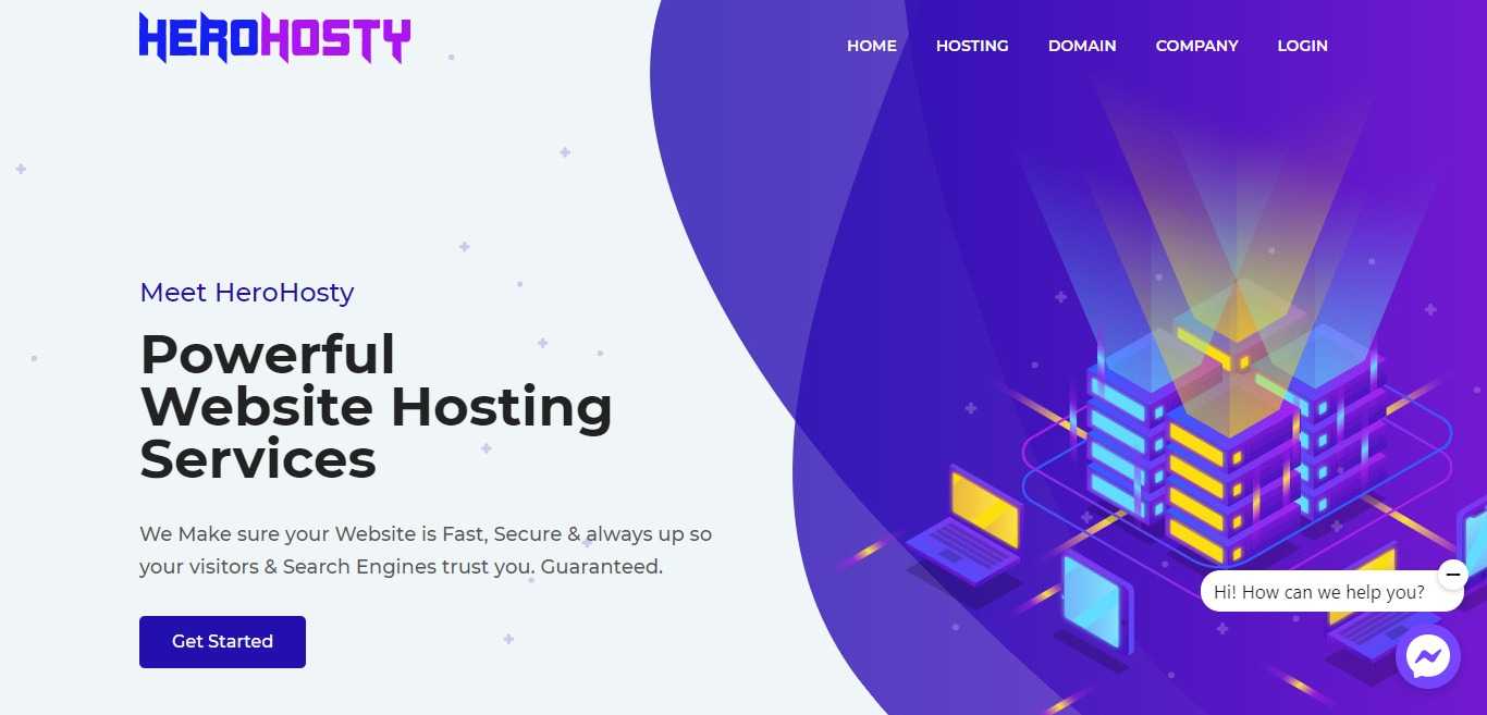 HeroHosty Hosting Review : Powerful Website Hosting Services