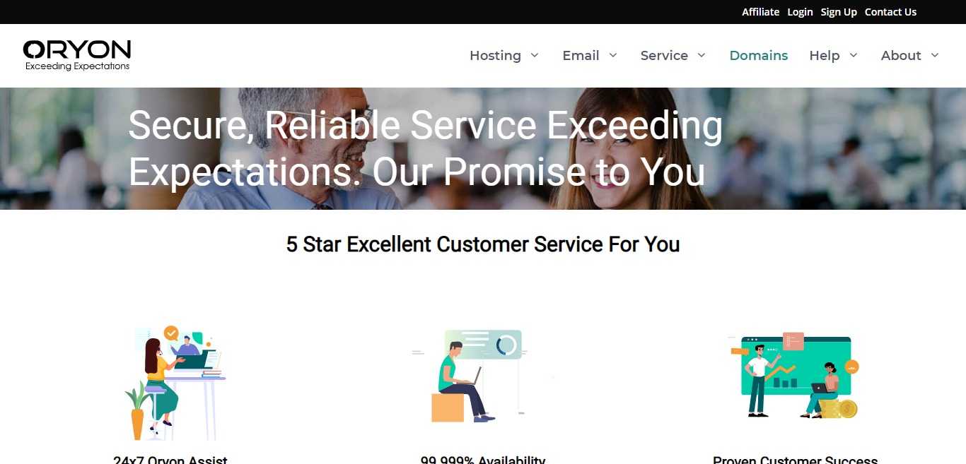Oryon Networks Pte Ltd Hosting Review : Secure, Reliable Service Exceeding Expectations