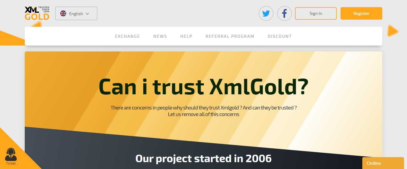 Xmlgold.eu Exchange Review - Xmlgold Is Legit Exchange