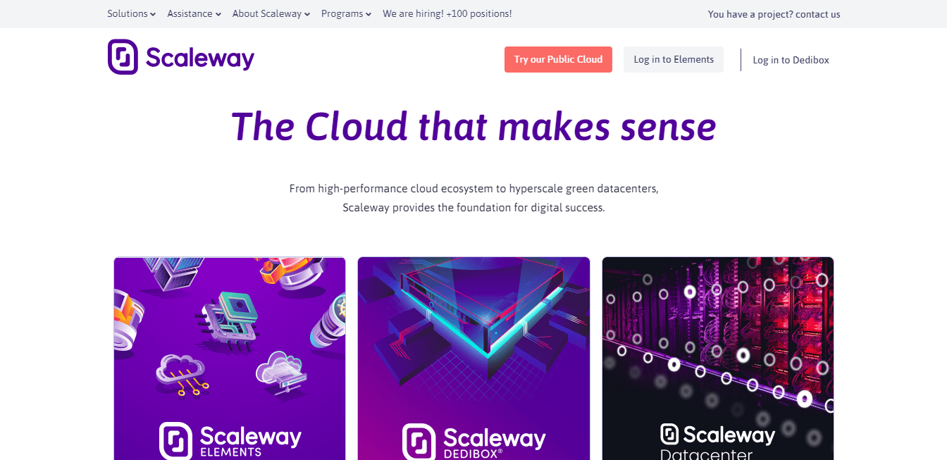 Scaleway.com Hosting Review : The Cloud that Makes Sense