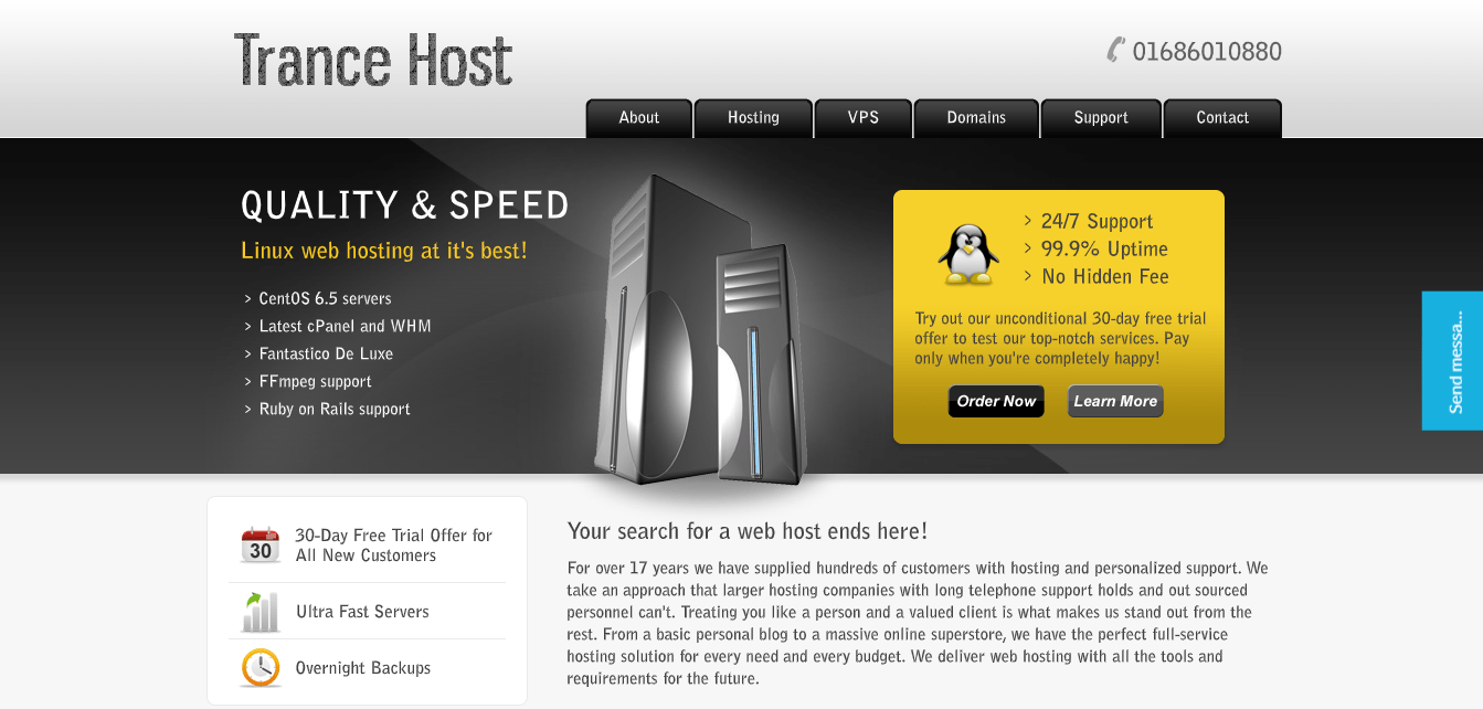 Trancehost.com Hosting Review : It Is Good Or Bad Review 2022