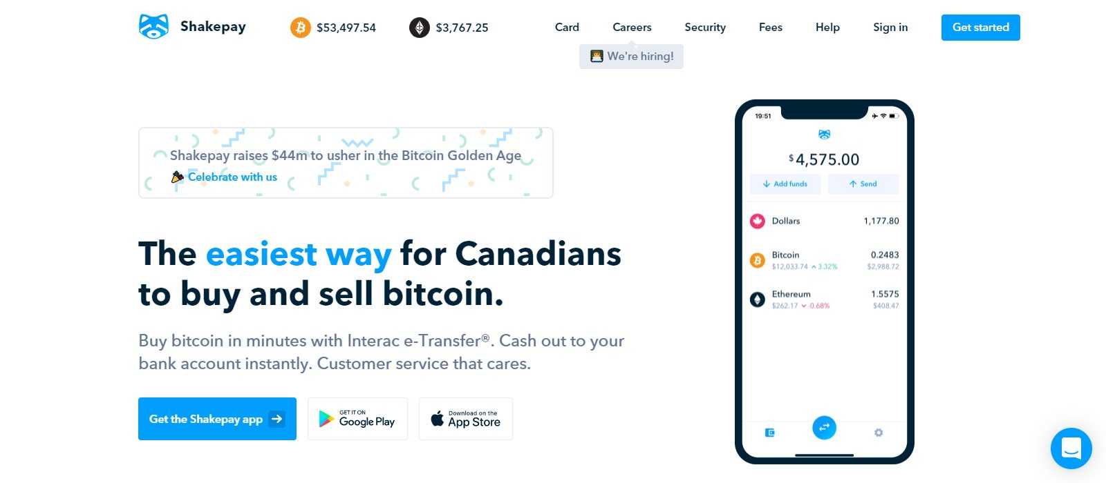 Shakepay Affiliate Program Review: $30 CAD After Referral buys $100 of Crypto Currency