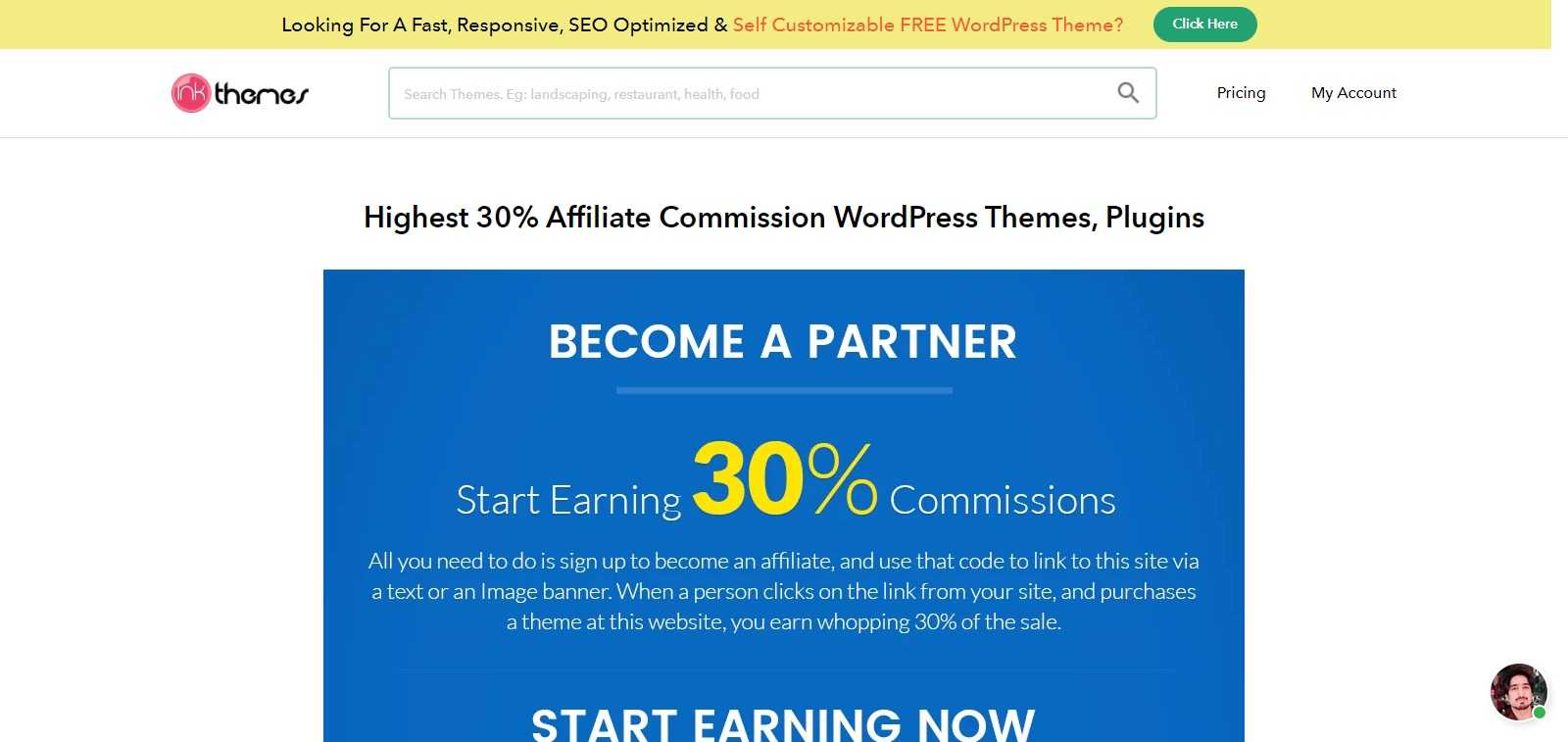 Inkthemes Affiliates Program Review: Highest 30% Affiliate Commission WordPress Themes, Plugins
