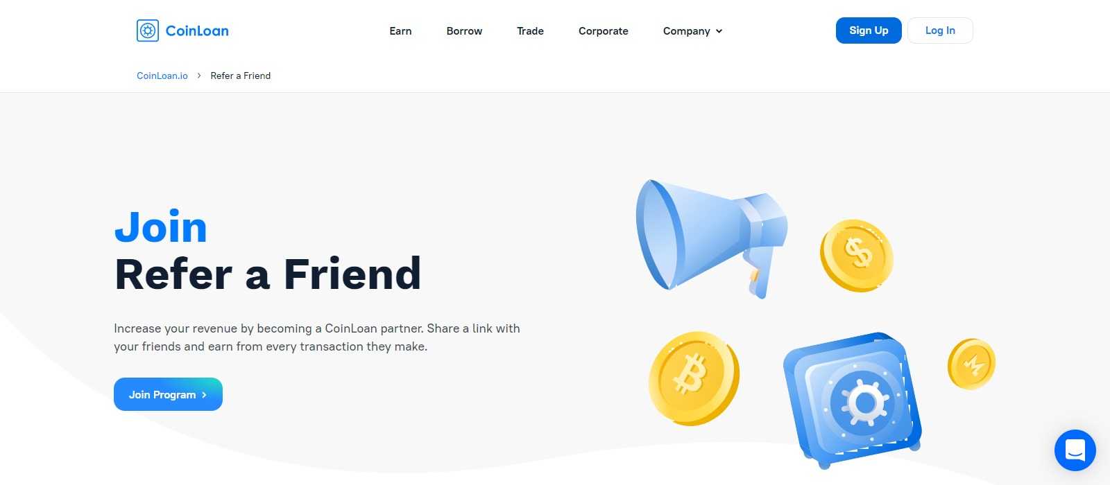 CoinLoan Affiliate Program Review: Get Earn 0.2% of Every Exchange Amount