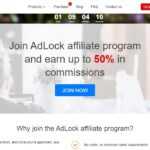 AdLock Affiliate Program Review: Get Earn Up to 50% Commission on each sale