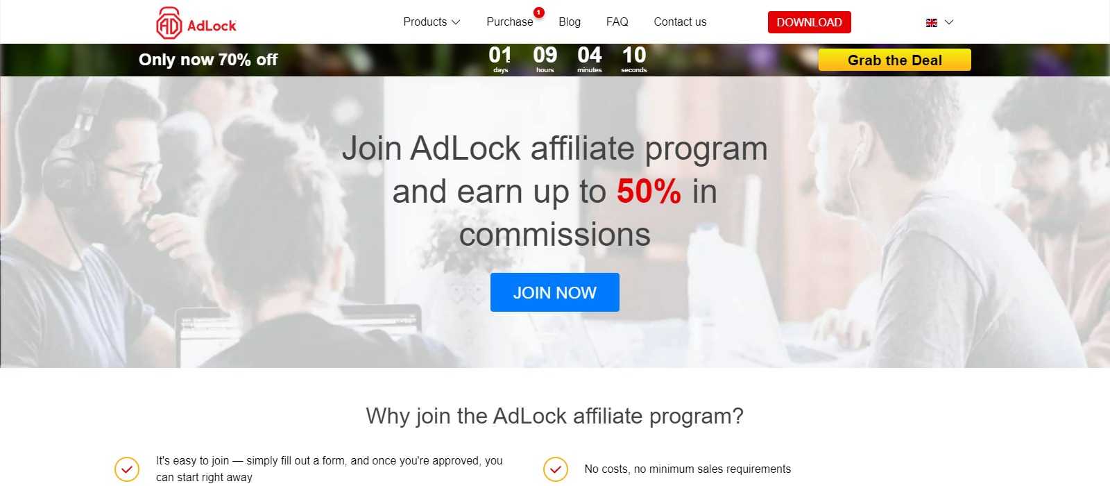 AdLock Affiliate Program Review: Get Earn Up to 50% Commission on each sale