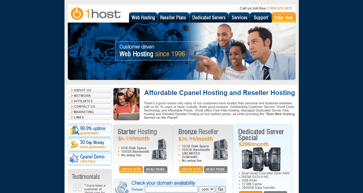 1host.com Hosting Review : It Is Good Or Bad Review 2022